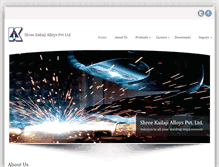Tablet Screenshot of kailajialloys.com